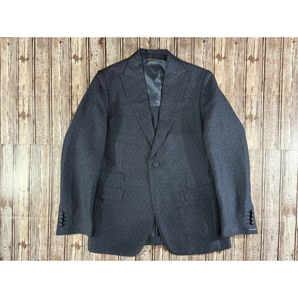 J. Lindeberg Wilston PL soft Botanic mix Jacket Blazer sz 46 R mspr $995 Italy
